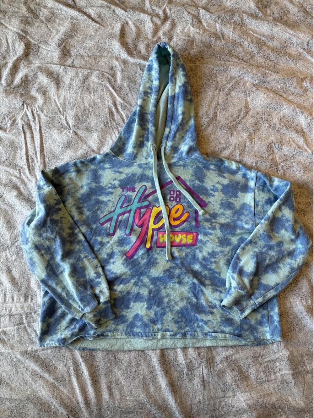 The Hype House Tie-Dye Hoodie Sweatshirt